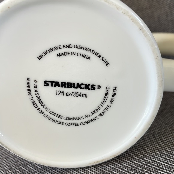 Starbucks 2014 ceramic mug - Picture 5 of 5